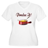 Fondue Ladies TShirt