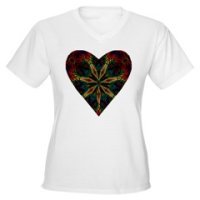 Tie Dye Heart TShirt