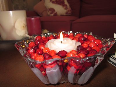 Floating Candle Centerpiece