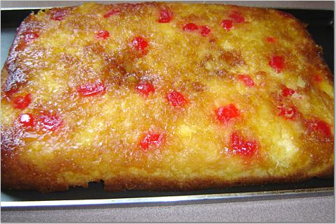 Upside Down Cake Recipe