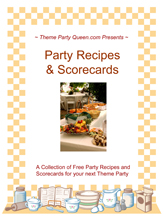 Free Bunco Scorecard and Recipes