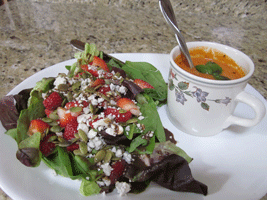 Roasted Red Pepper Soup