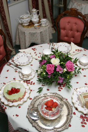 Tea Party Table Setting