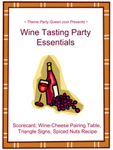 Wine Tasting Scorecard
