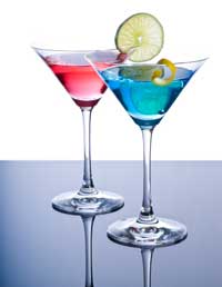 Bleu Martini