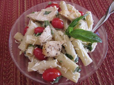 Lemon Pepper Caesar Pasta Salad