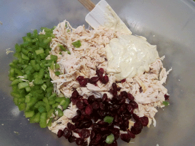 Cranberry Chicken Salad