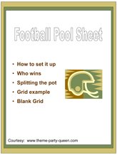 Free Football Pool Sheet