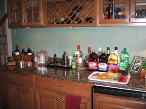 Setting up Your Home Bar