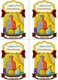 Powerpoint Wine Label