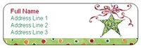 Holiday Return Address Label